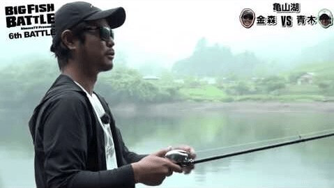 亀山湖でバス釣り対決「BIG FISH BATTLE」青木大介 vs 金森隆志